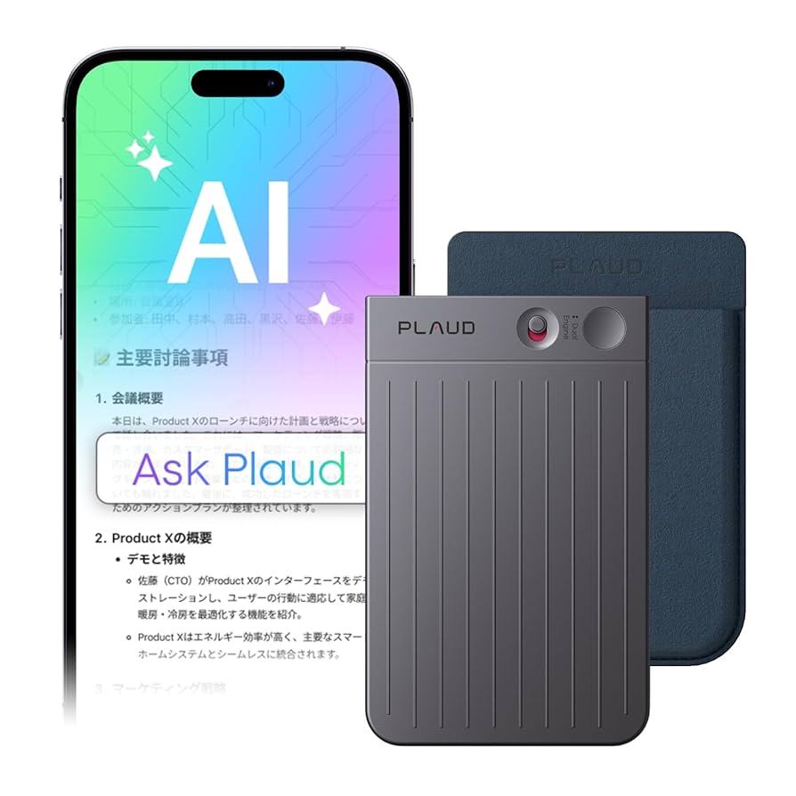 PLAUD NOTE AIボイスレコーダー Amazon.co.jp: Plaud Note AI ボイス