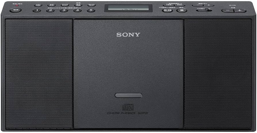 Amazon.co.jp: ソニー CDラジオ ZS-E30 : FM/AM/ワイドFM対応 ブラック