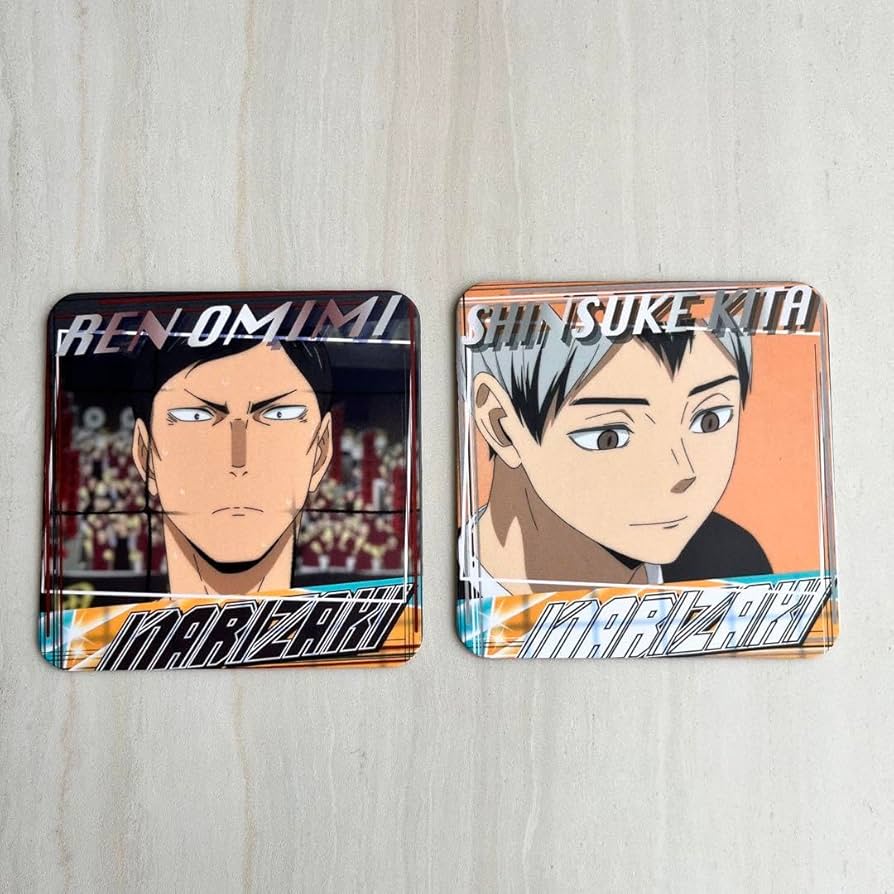 Amazon.co.jp: ハイキュー!! 稲荷崎 コースター 北信介 大耳練 : ホビー