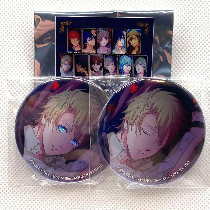 うたプリ 来栖翔 flower water 缶バッジ うたプリ 来栖翔 flower water