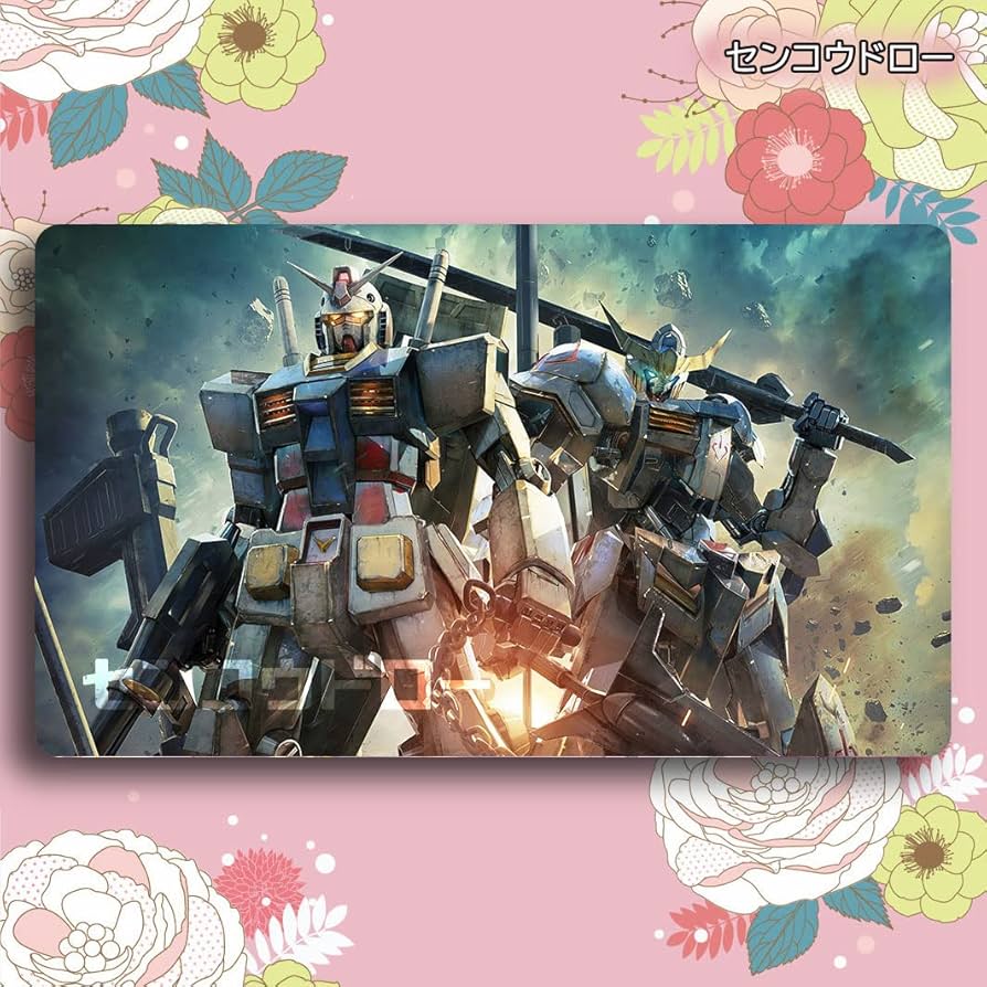 Amazon | センコウドロー カードゲームプレイマット 機動戦士ガンダム