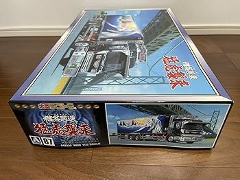 Amazon.co.jp: アオシマ 猛虎襲来 椎名急送 プロフィア 大型デコトラNo