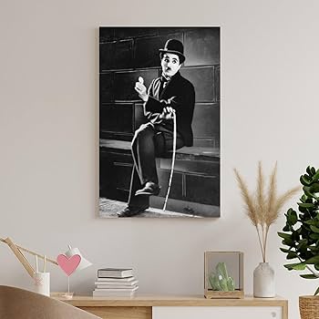 Amazon.co.jp: チャールズ・チャップリン のポスター 印刷 ポスター