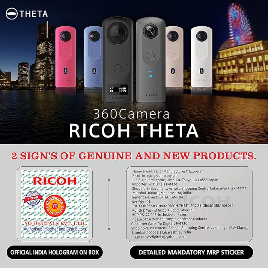 RICOH THETA V 360度カメラ（うさぴょんさん専用） Amazon.com : Ricoh