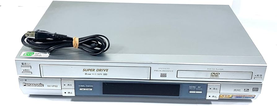 Amazon | パナソニック DVDプレーヤー VHSビデオ一体型 NV-VP32-S