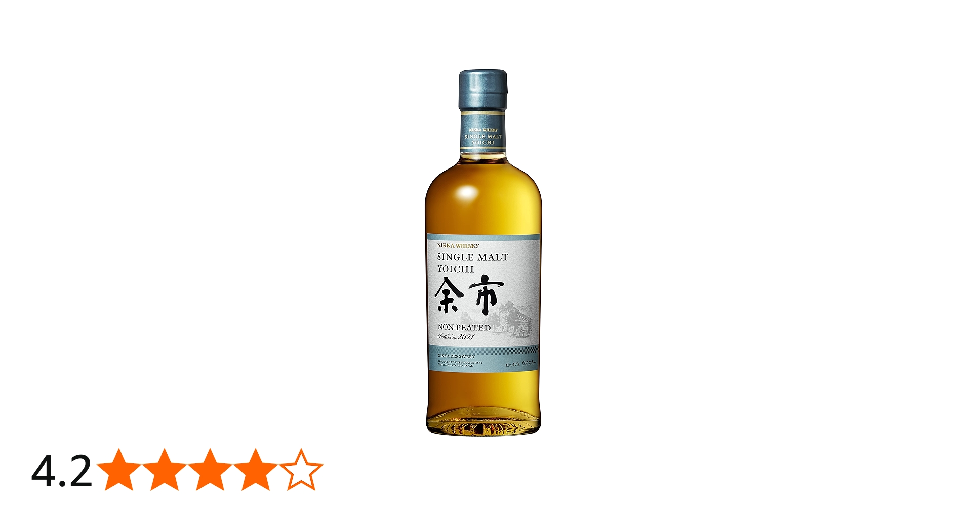 Amazon.co.jp: シングルモルト余市ノンピーテッド 700ml : 食品・飲料