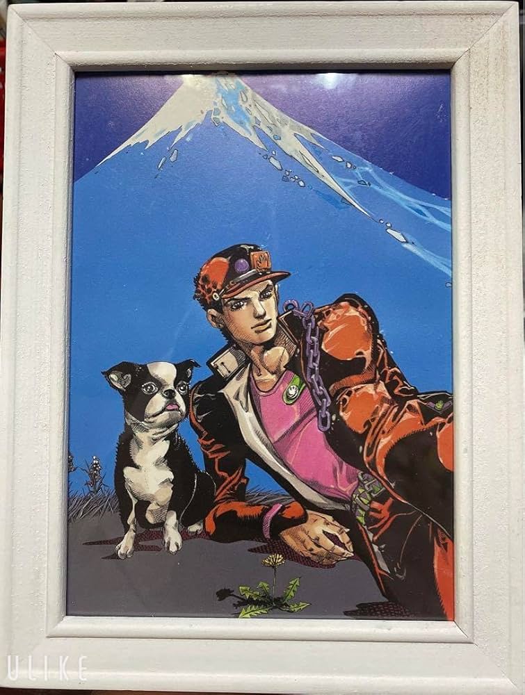 ジョジョの奇妙な冒険 第3部 ポスター 空条承太郎 荒木飛呂彦原画