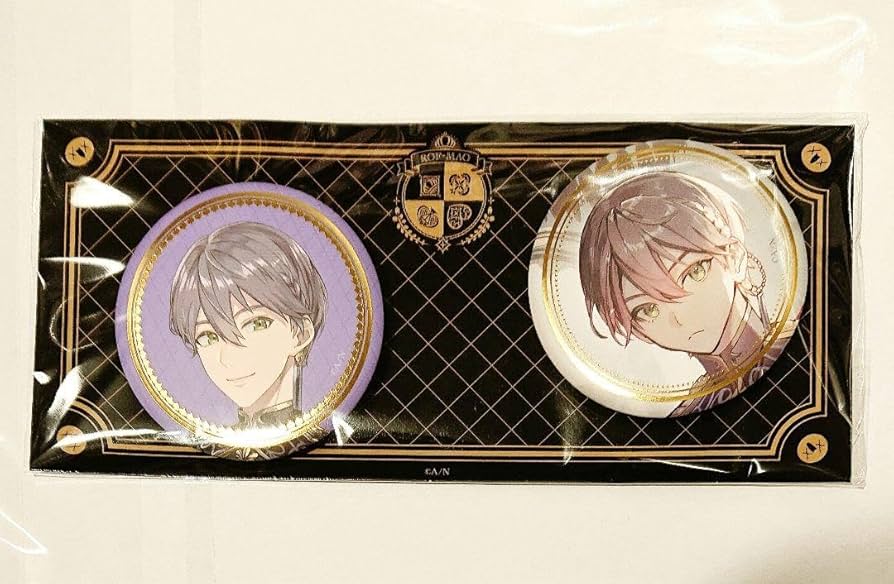 ろふまお ROF-MAO 2周年 剣持刀也 缶バッジ 剣持刀