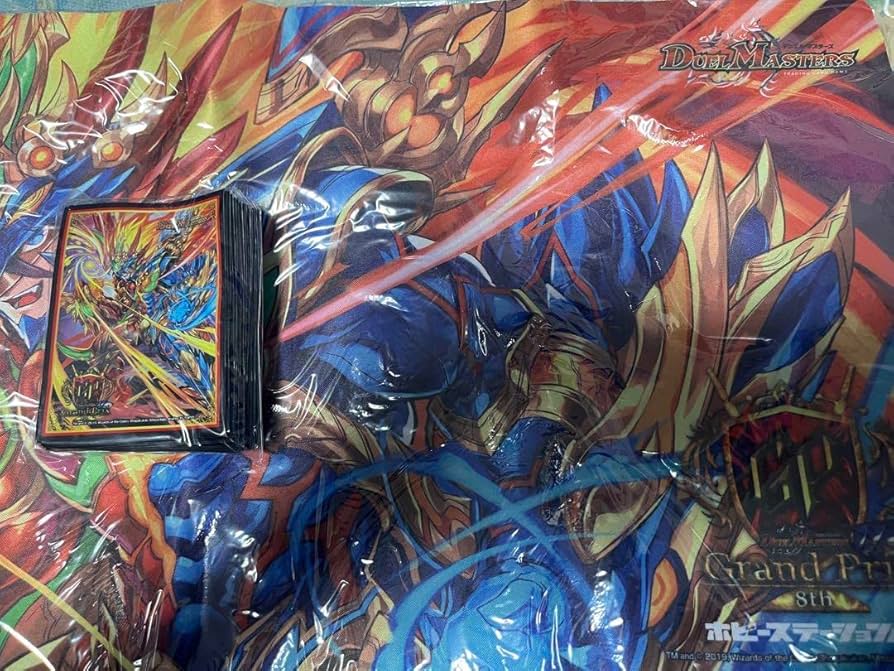 デュエマGP限定 超神星DEATH・ドラゲリオン プレイマット&スリーブ