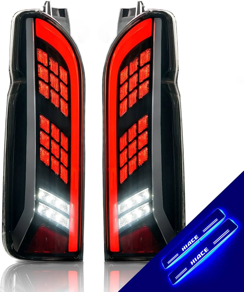 6型ハイエース ワゴン R3年新車外し 純正テールランプ 寒冷地仕様 6型