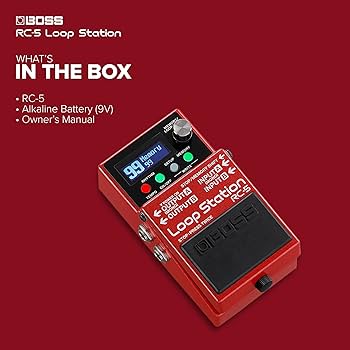Amazon.com: BOSS RC-5 Loop Station | Advanced Looping Features in