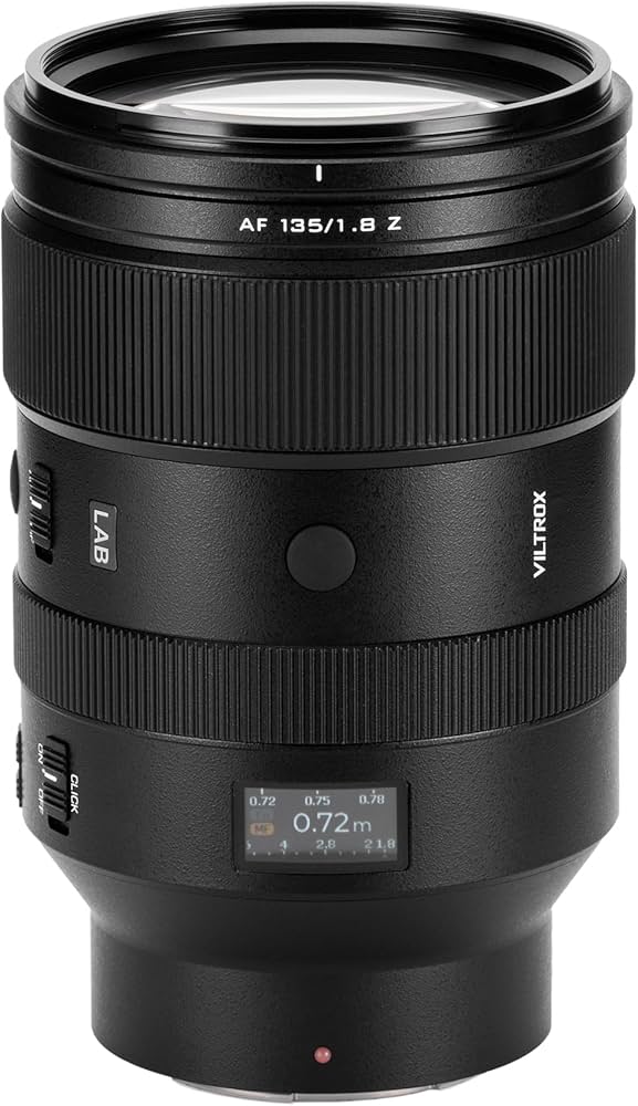 Amazon.co.jp: VILTROX AF 135mm F1.8 LAB Z レンズ ニコン Zマウント