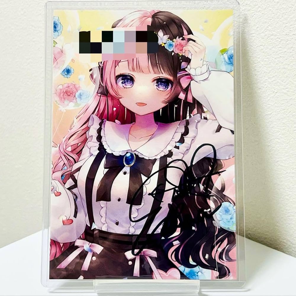 ぶいすぽっ 紡木こかげ 直筆サイン入りポストカード