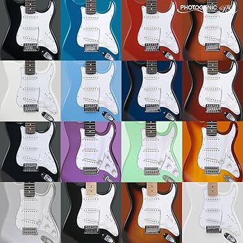 Amazon | Photogenic フォトジェニック エレキギター STタイプ ブルー