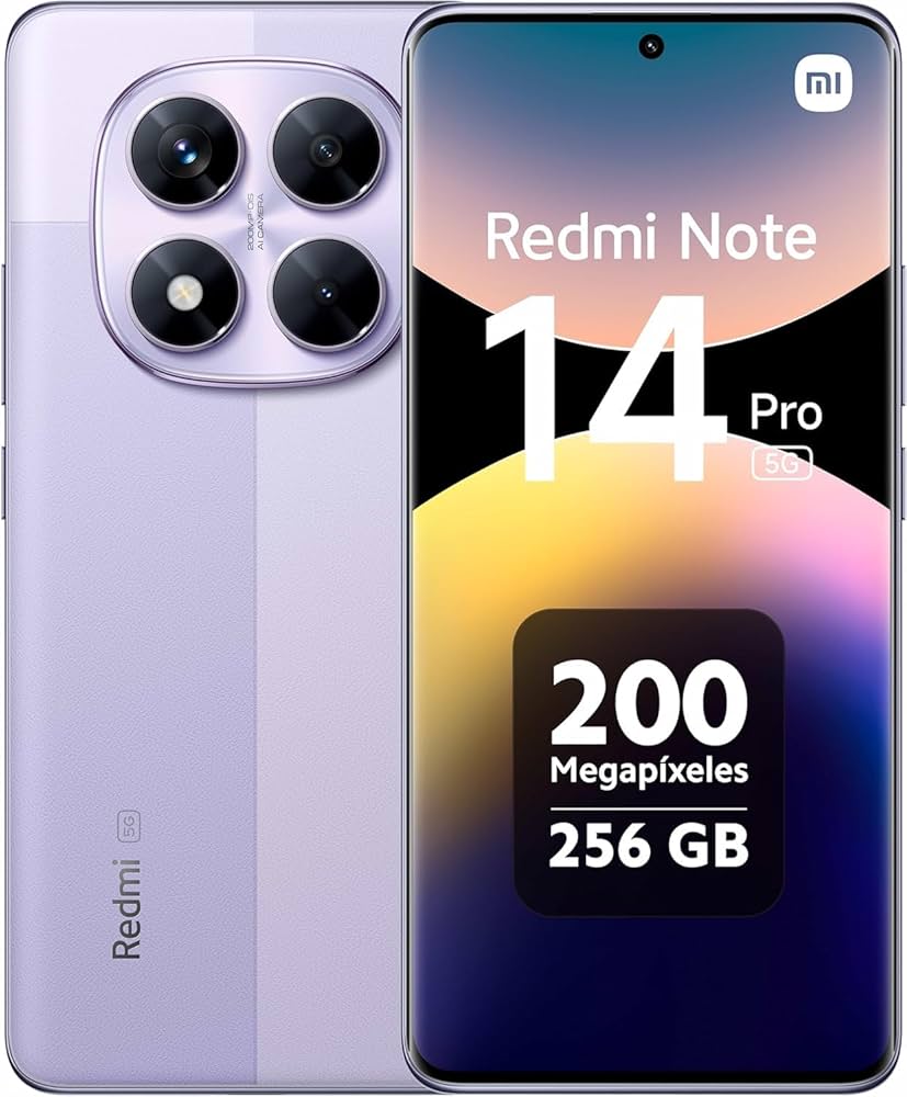 Amazon.com: XIAOMI Redmi Note 14 Pro 5G + 4G LTE (for Tmobile Mint