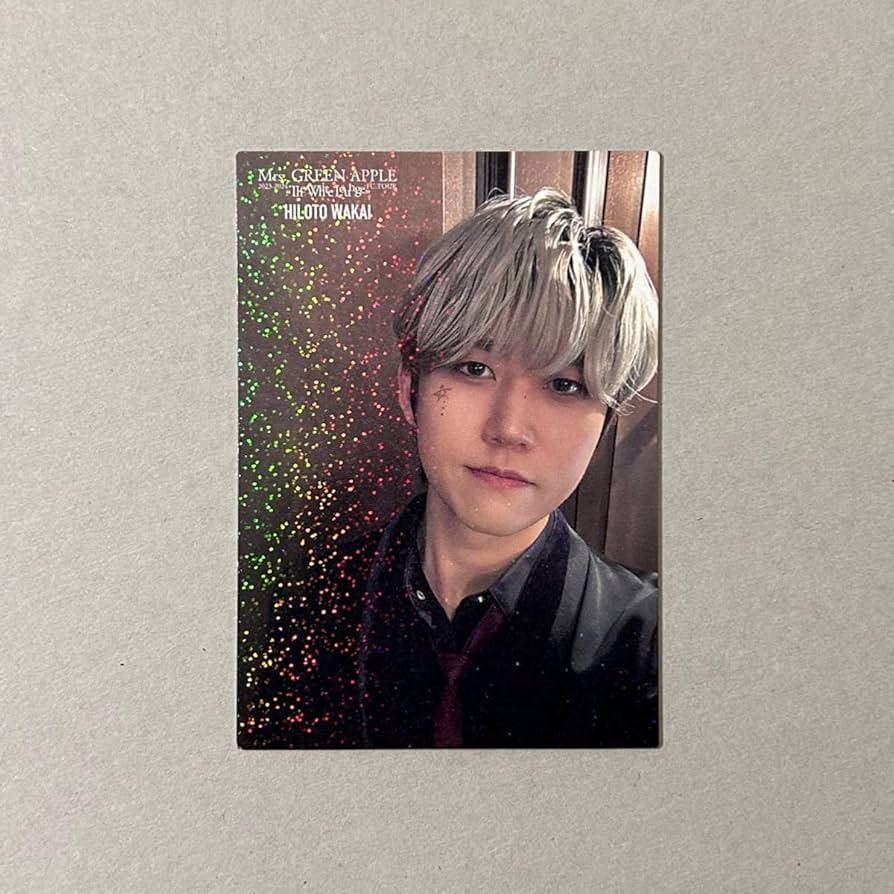 ミセスグリーンアップル フォトカード レア 048 Mrs. GREEN APPLE 若井