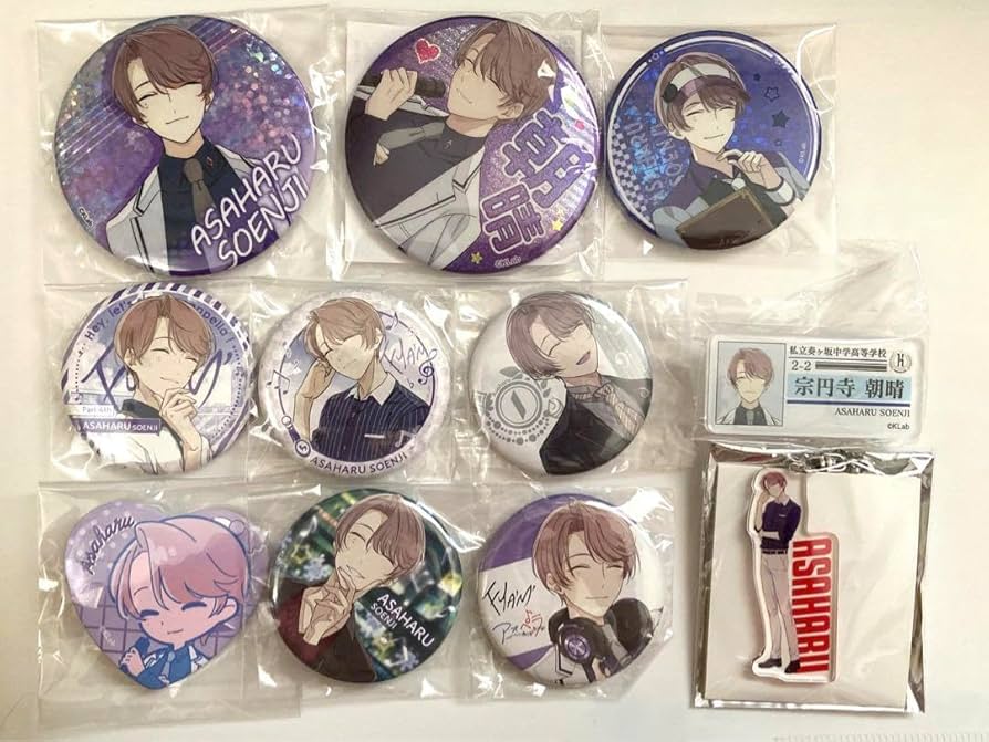 アオペラ 朝晴 缶バッジ