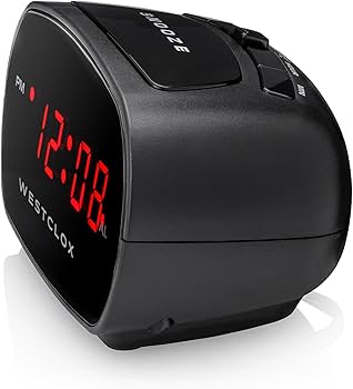 Amazon.co.jp: Westclox シンプルなデジタル目覚まし時計 0.68インチの