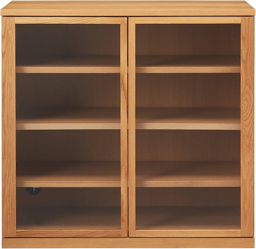 Amazon.co.jp: 無印良品 木製キャビネット 幅88×奥行44×高さ83cm