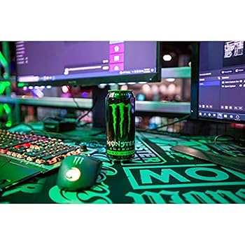 モンスター エナジー Monster Energy 冷蔵庫 グリーン LED モンスター