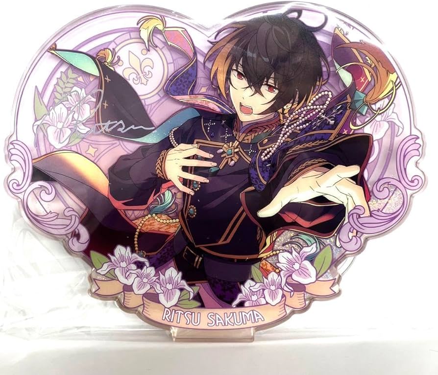 Amazon.co.jp: あんスタ朔間凛月 中国限定 花の契約 流砂アクリル