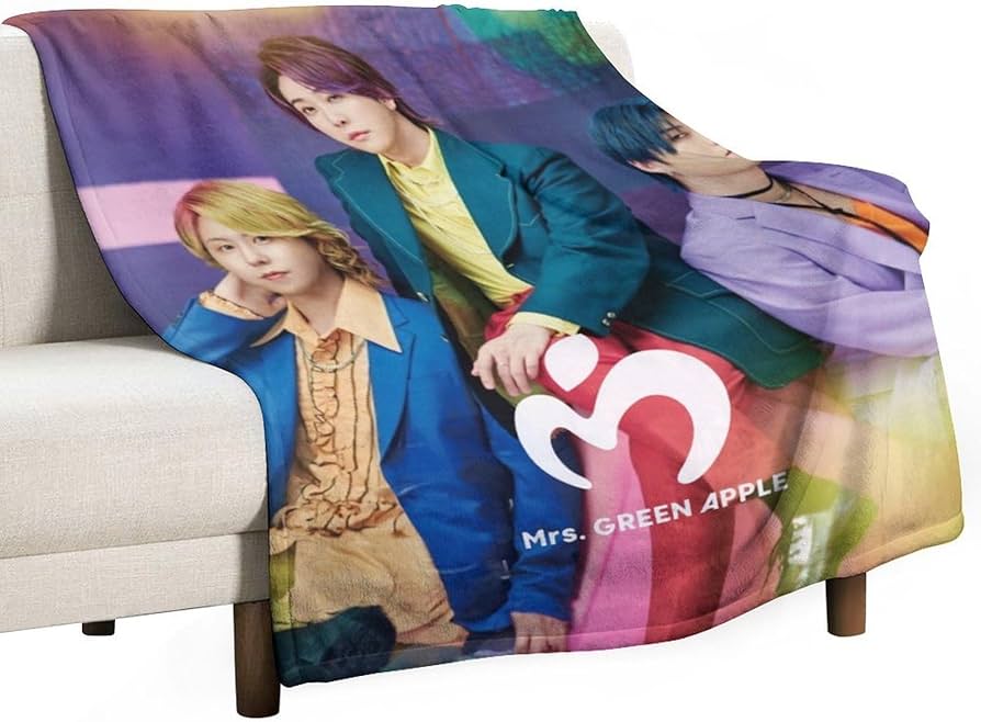 Amazon｜ミセス・グリーン・アップル 毛布 ブランケット ふわふわ 肌に