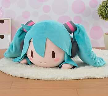 Amazon.co.jp: 初音ミクシリーズ MEJ寝そべりぬいぐるみ 40cmのBIG