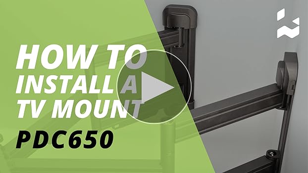 Amazon.com: Kanto PDC650 Full Motion Corner TV Mount for 37-inch