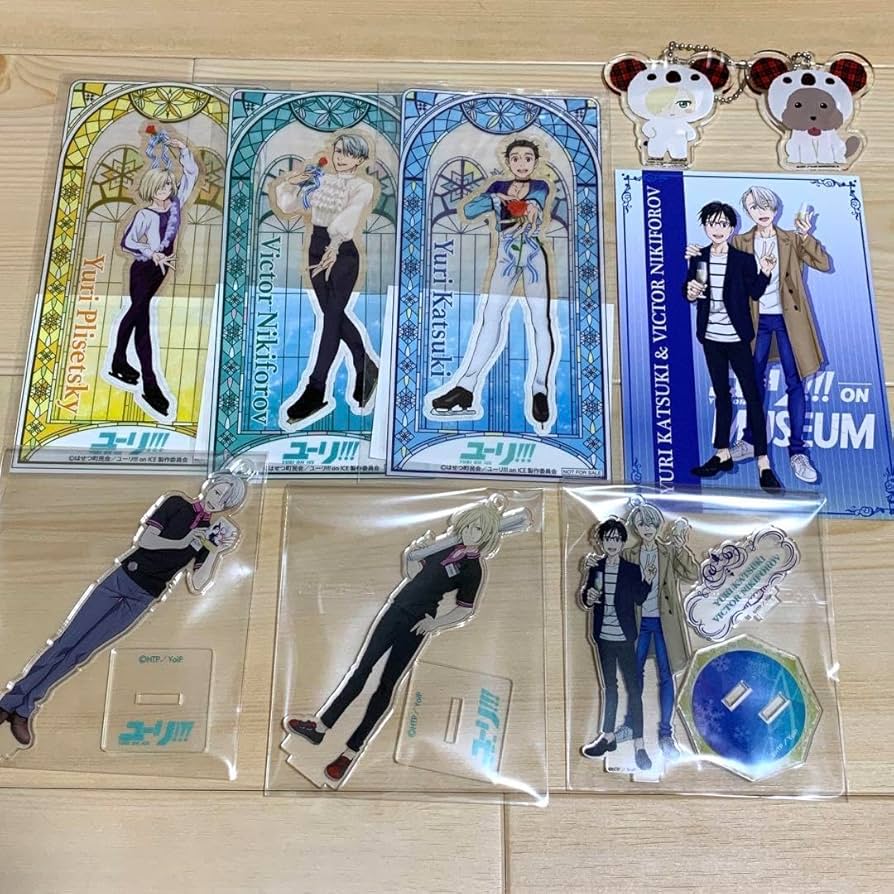 ユーリ!!! on ICE ヴィクトル フィギュア タオルなど グッズまとめ売り