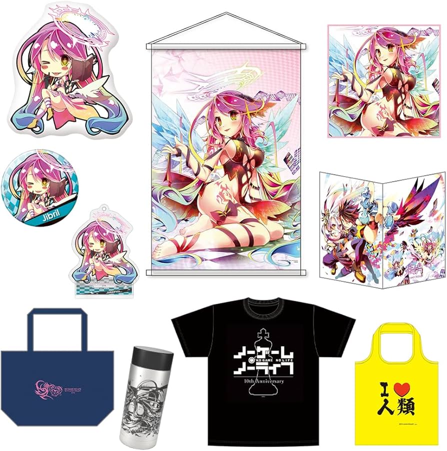 ノーゲーム・ノーライフ』くじ vol.2 白 ステフ ジブリール セット