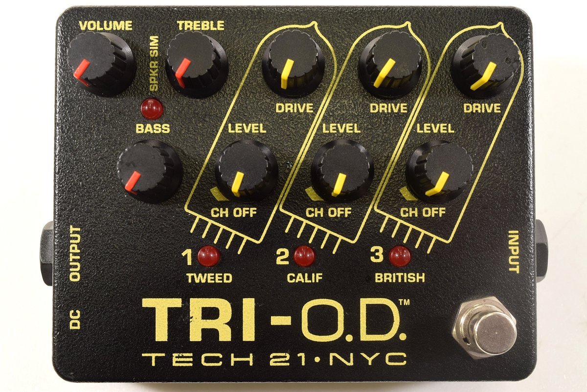 Amazon.co.jp: tech21 / SANSAMP TRI-OD [ギター用プリアンプ] : 楽器