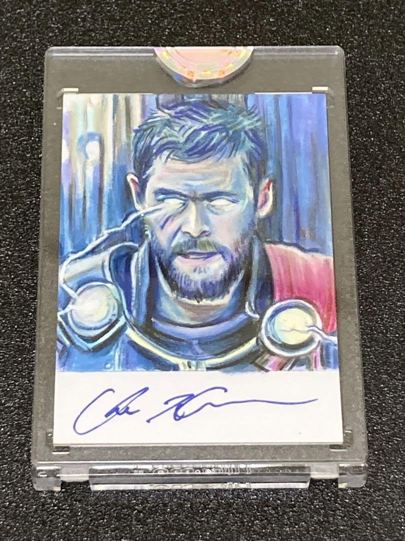 マイティー・ソー クリス・ヘムズワース 直筆サインカード 激レア