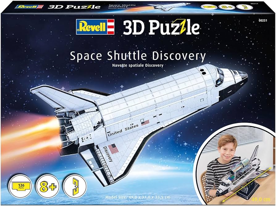 Amazon | ドイツレベル(Revell) 3Dパズル スペースシャトル