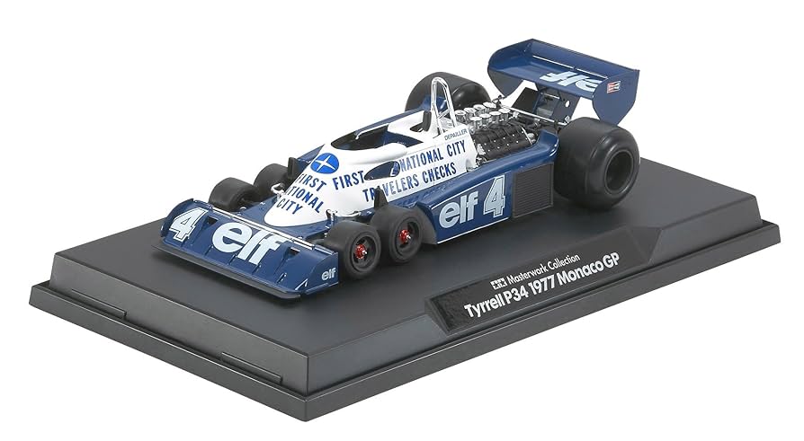 タミヤ1/10 RC タイレル P34 1977モナコGP 現状品 動作未確認 タミヤ1