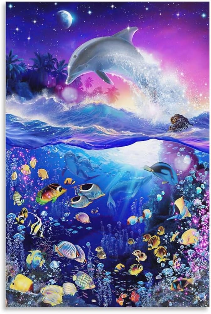 ラッセン？クジラ 海 セール中 絵 クジラの尾 絵画 ラッセン？