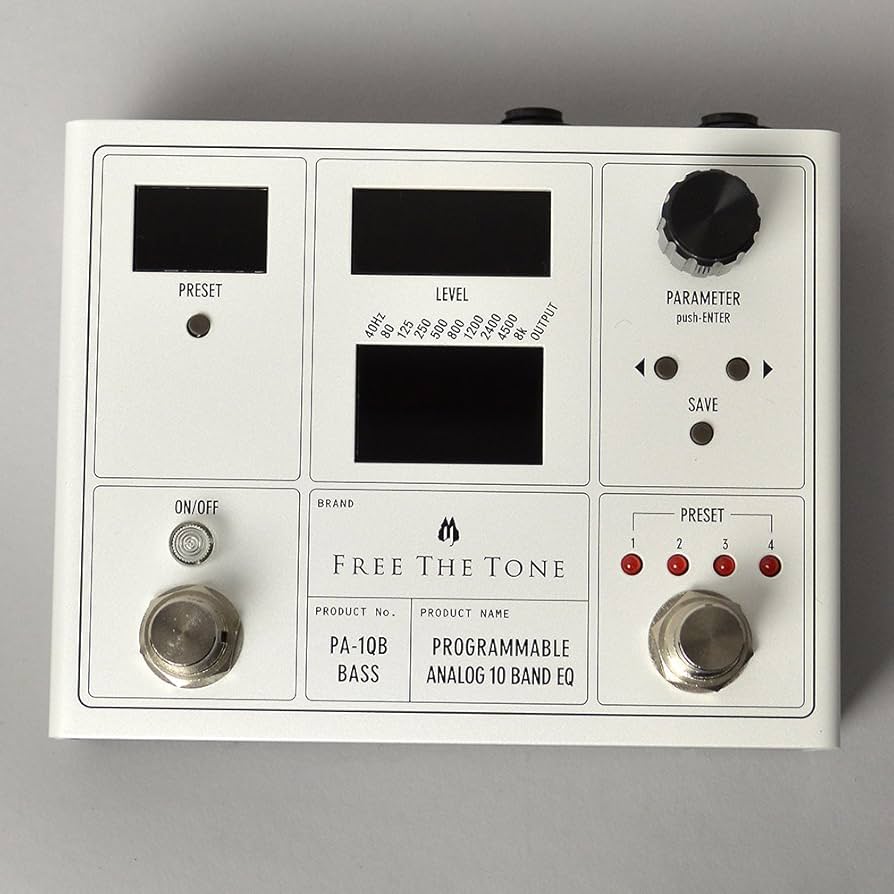 Amazon | Free The Tone PA-1QB PROGRAMMABLE ANALOG 10 BAND EQ