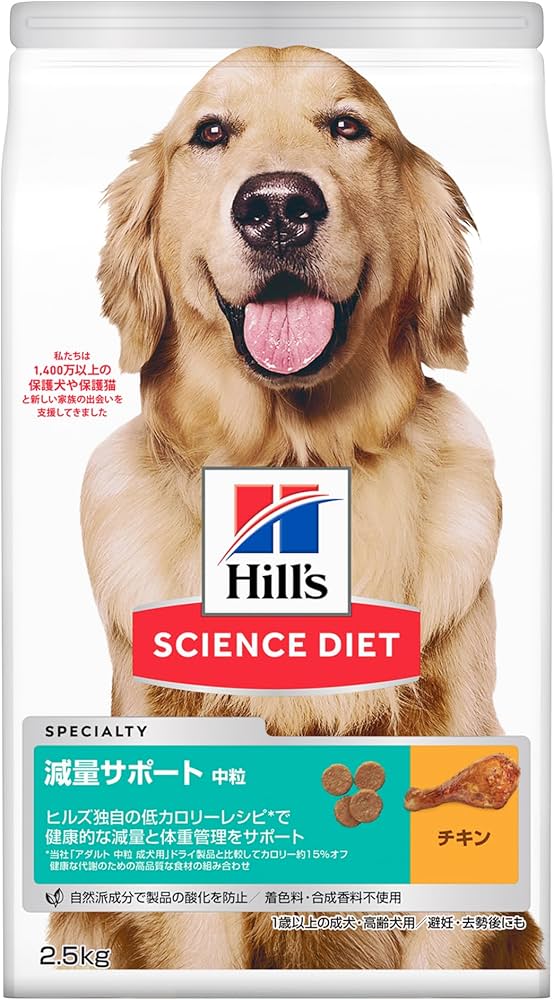 Amazon.co.jp: ヒルズ サイエンス・ダイエット ドッグフード 減量