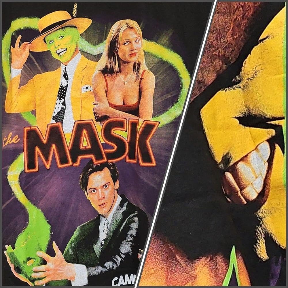 Amazon | 映画 MASK マスク Tシャツ Lサイズ | Tシャツ・カットソー 通販