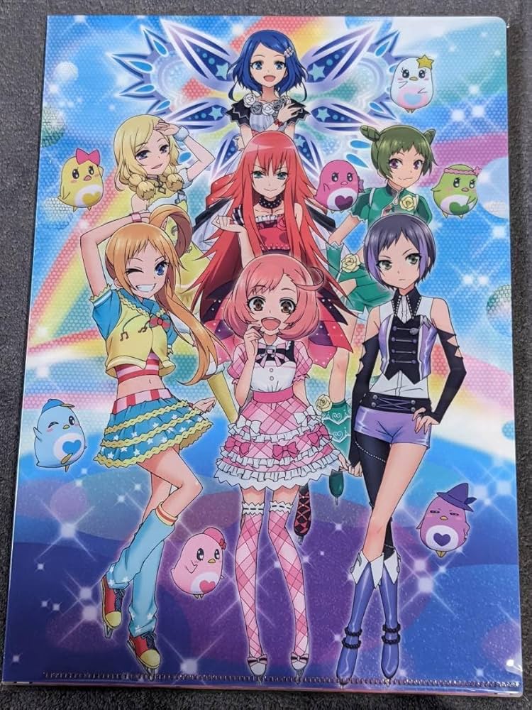 プリティーリズム レインボーライブ クリアファイル 12種セット Amazon