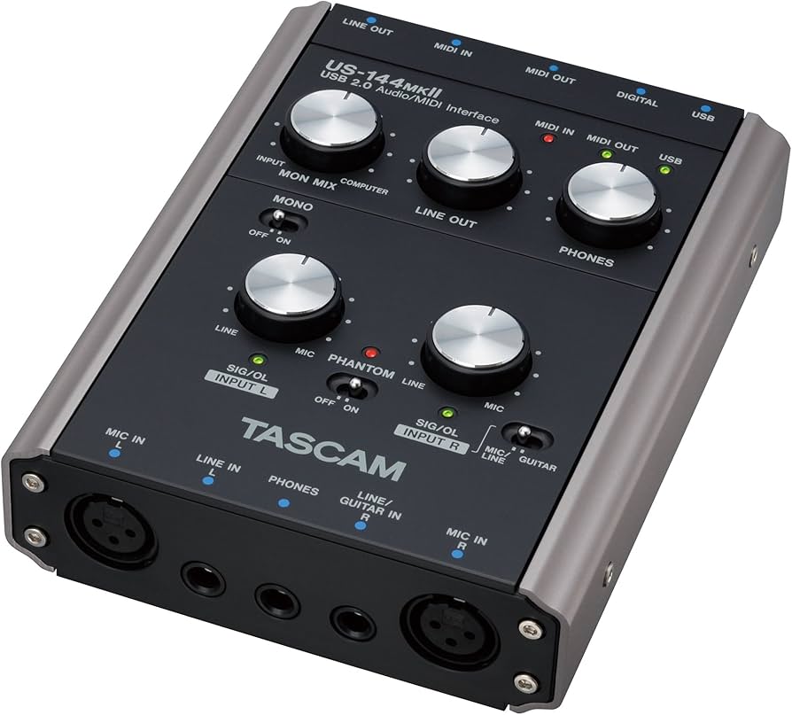 Amazon.co.jp: TASCAM オーディオインターフェース US-144MK2 : 楽器