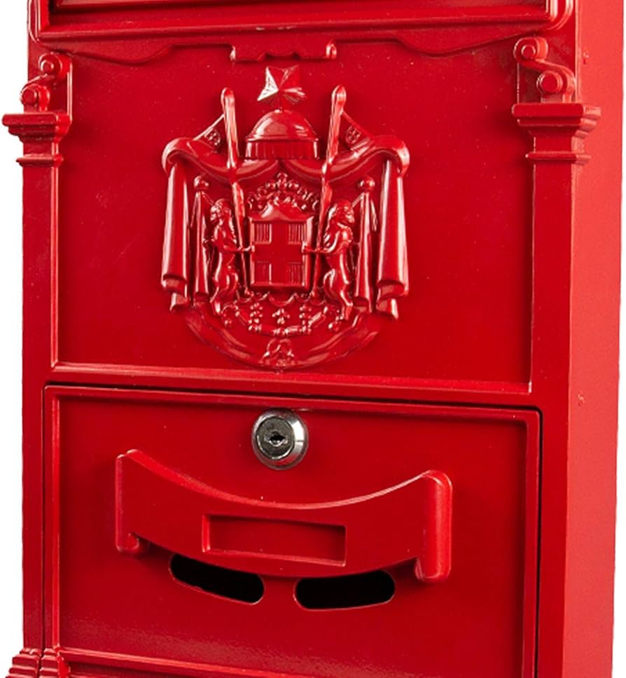 Amazon.co.jp: BOOMLATU ヴィンテージ郵便受け ポストレトロスタイル