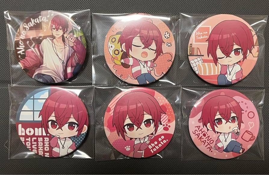 となりの坂田 サンタ缶バッジ