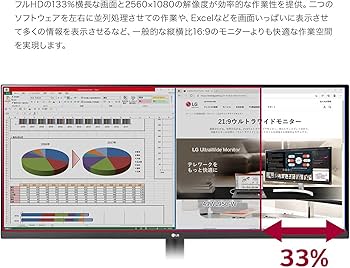 Amazon.co.jp: LG モニター ディスプレイ 34WP550-B 34インチ/21:9