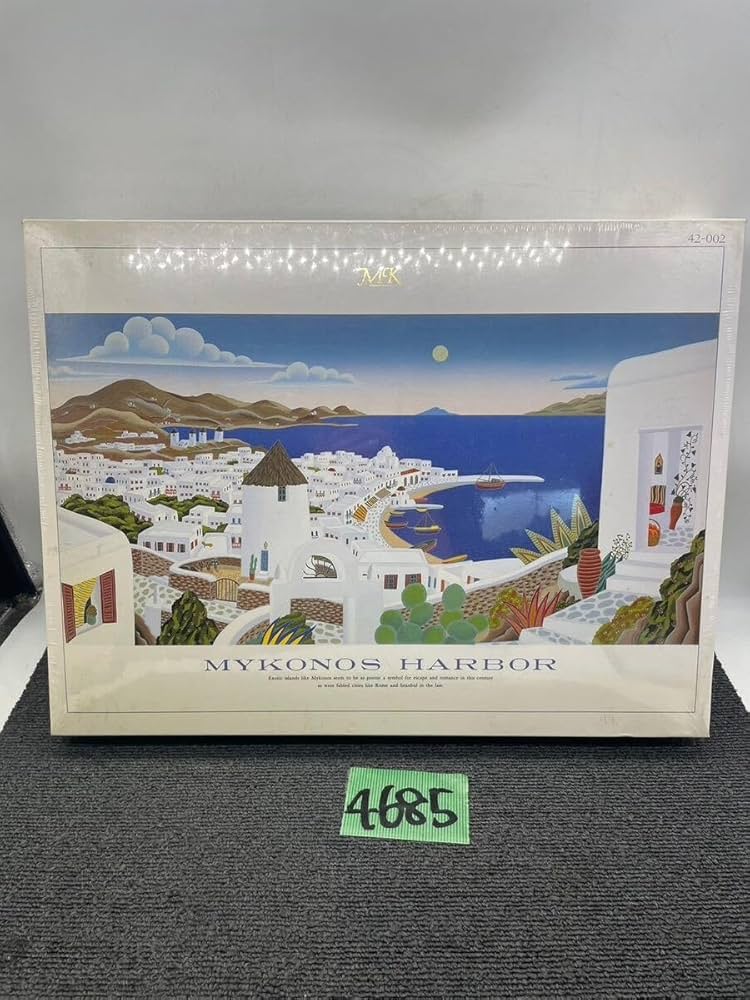 Amazon | 未開封MYKONOS HARBOR ジグソーパズル 1000ピース トーマス