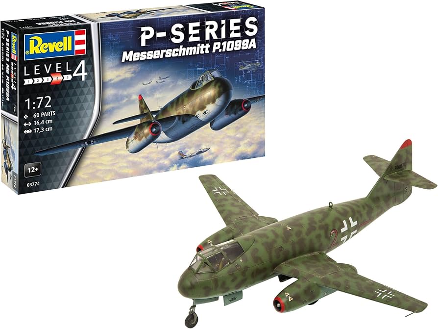 Amazon | ドイツレベル(Revell) 1/72 メッサーシュミット P.1099A P