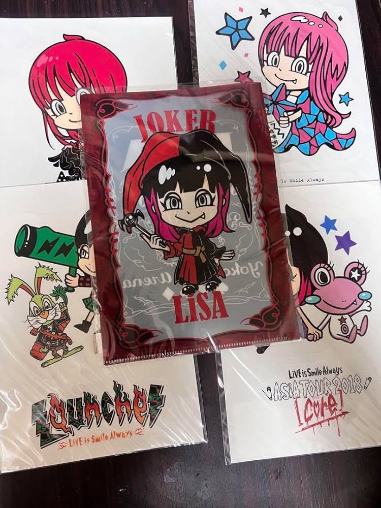 LiSA COCKTAIL PARTY パスステッカー 全 コンプ1セット 【公式通販】