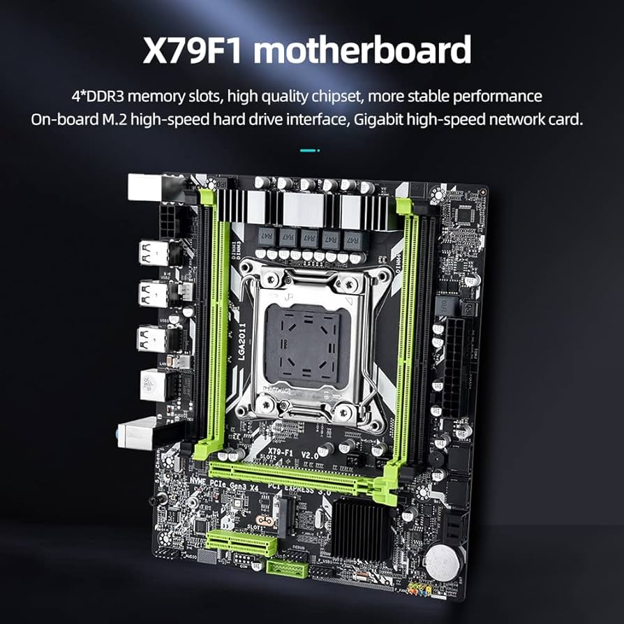 Amazon | X79 マザーボードセット LGA2011 コンボ Xeon E5 2650 V2 CPU