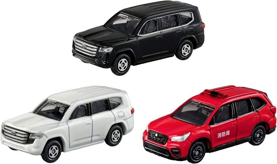 Amazon | 【トミカ3点セット】トヨタ ランドクルーザー 初回版 + 通常