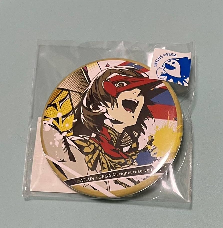 ペルソナ5 総攻撃 明智吾郎 缶バッジ コトブキヤ クロウ 3個セット