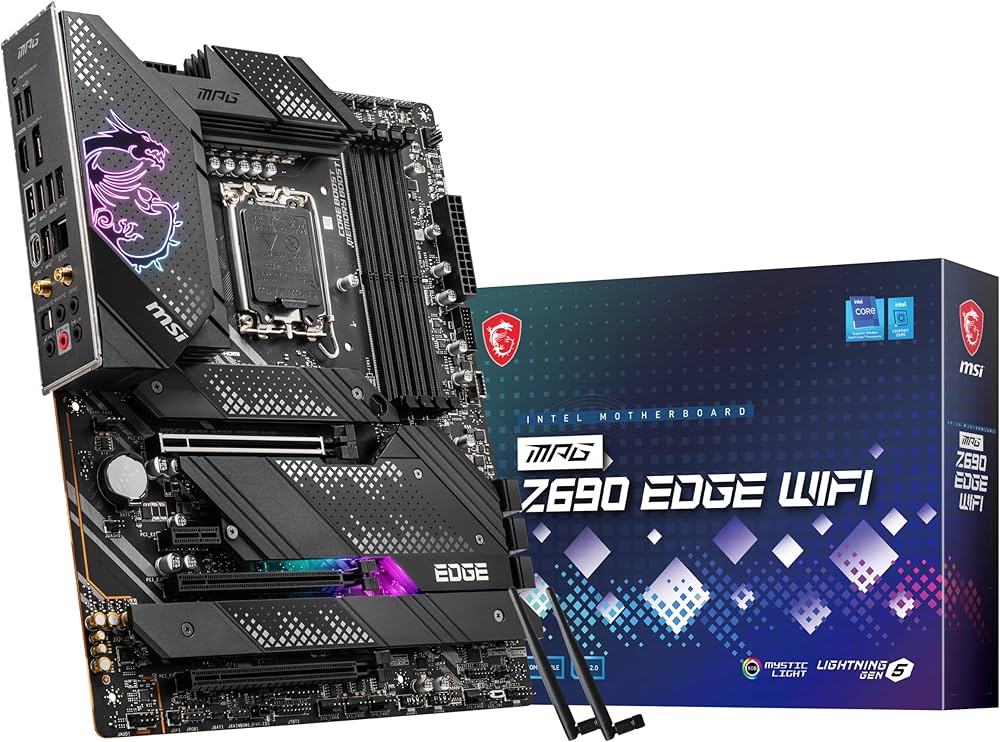 Amazon | MSI MPG Z690 EDGE WIFI マザーボード ATX [Intel Z690チップ